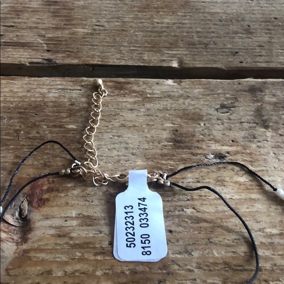 Free People gold shell pearl layered necklace NWT - Picture 6 of 7